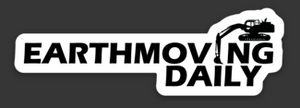 Earthmoving Daily Hard Hat Sticker